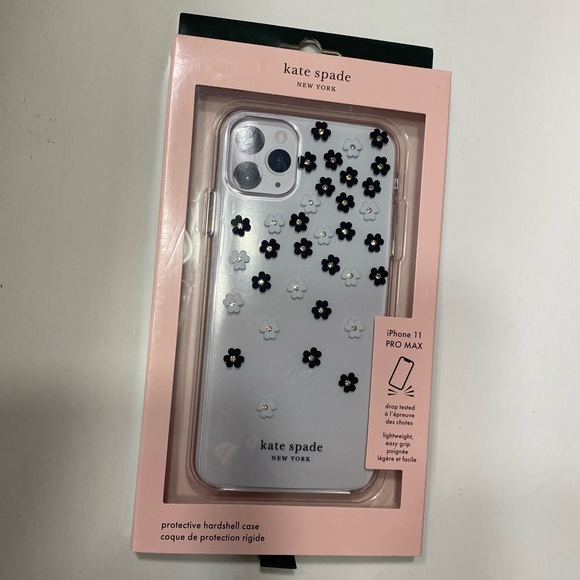 NWT Kate Spade iPhone 11 Pro Max Floral Diamond Phone Case